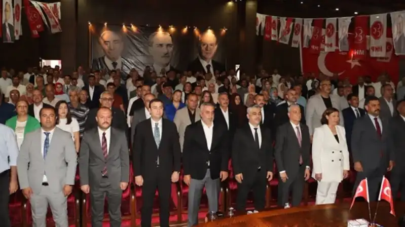 MHP Antakya’da Kadir Ertuğrul Yeniden Başkan Seçildi