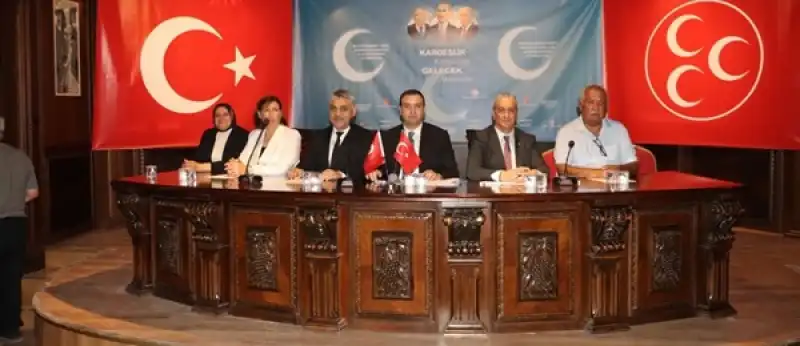 MHP Antakya’da Kadir Ertuğrul Yeniden Başkan Seçildi