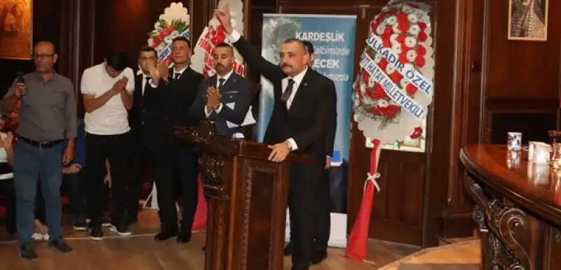 MHP Antakya’da Kadir Ertuğrul Yeniden Başkan Seçildi