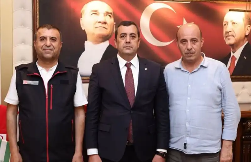 HBB Itfaiye Daire Başkanı Ahmet Keskin'den Reyhanlı Belediyesi’ne Ziyaret