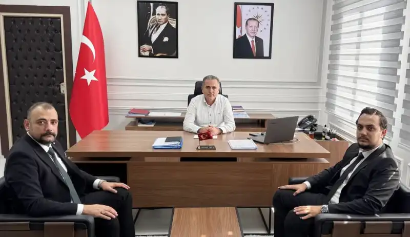 Başkan Ertuğrul'dan Kaymakam Akdaş'a Ziyaret