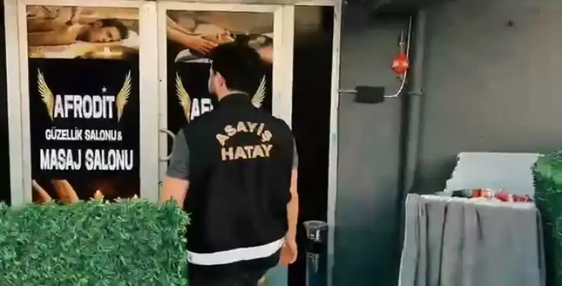 Hatay’daki 29 Masaj-spa Salonuna Eşzamanlı Kontrol
