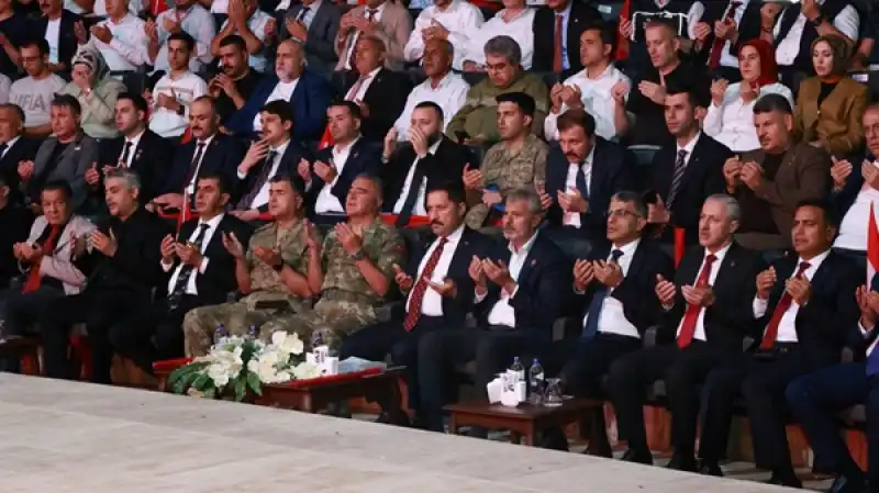 15 Temmuz Anma Programında Hatay Tek Yürek Oldu 