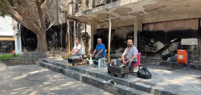 İşyeri Yanan Ayakkabı Boyacıları Yardım Bekliyor