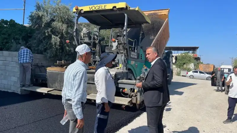Başkan Çelik: “altyapısı Tamamlanan Yolları Hızla Asfaltlıyoruz”