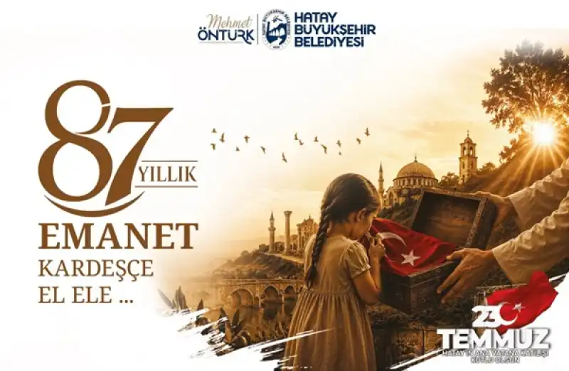 Başkan Öntürk’ten 23 Temmuz Mesajı