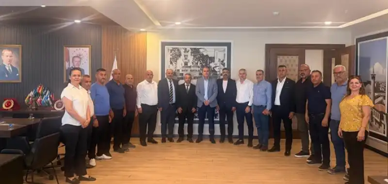 Muhtarlardan Kaymakam Akdaş’a Teşekkür Ziyareti