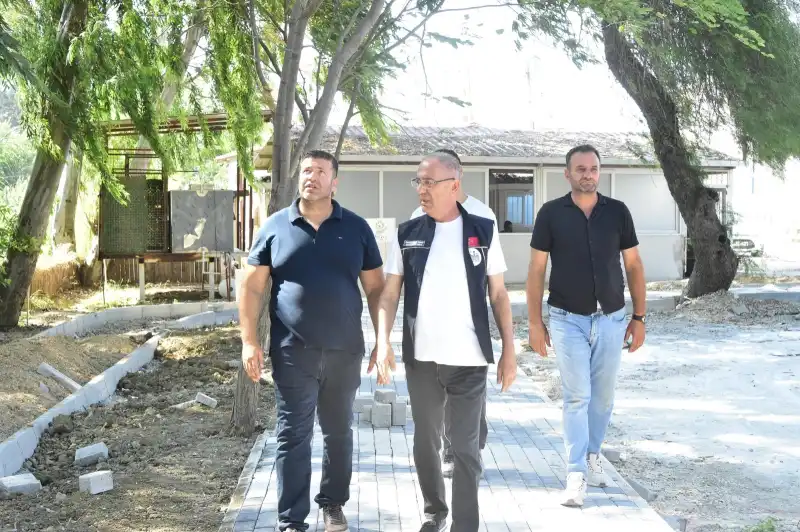 Başkan Yapar, Antakya Genelindeki Projeleri Yerinde Inceledi