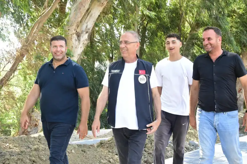 Başkan Yapar, Antakya Genelindeki Projeleri Yerinde Inceledi
