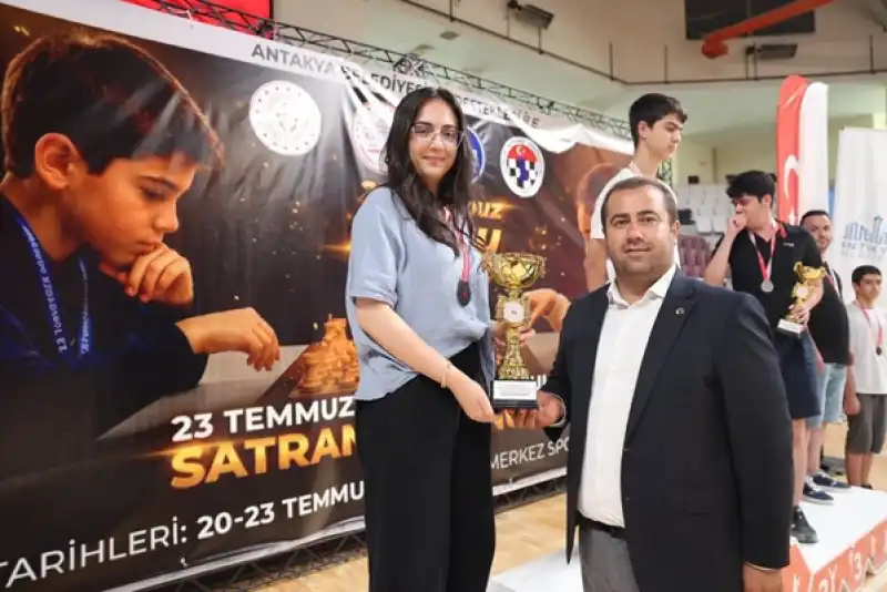 23 Temmuz Satranç Turnuvası Sona Erdi