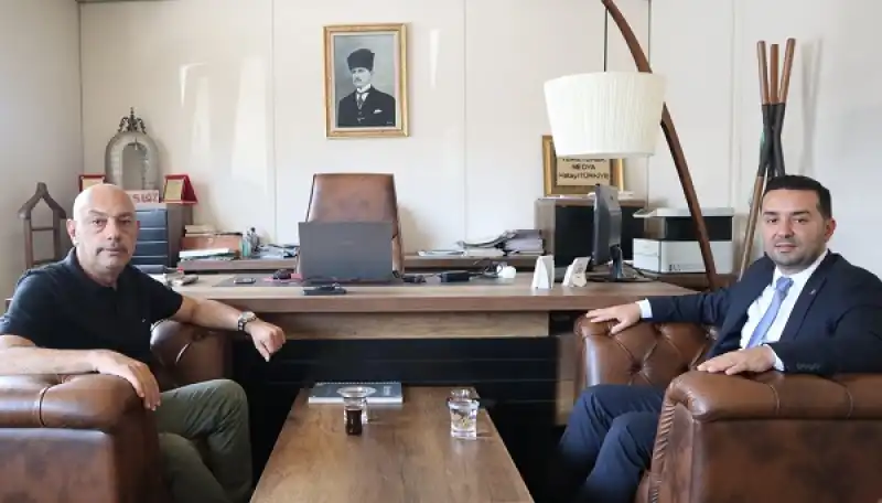 Başkan Boyacıoğlu’ndan Temizyürek Medya’ya Ziyaret