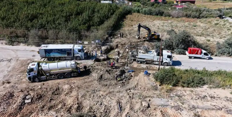 Büyük Karaçay Baraj Hattı’nda çalışmalar Tamamlandı