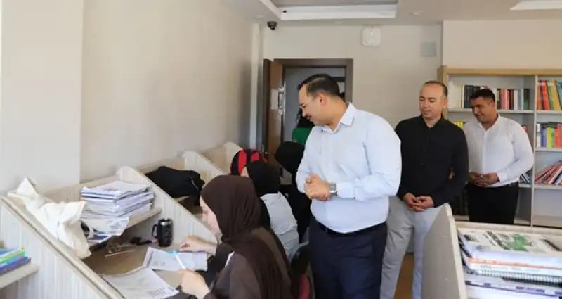 Kaymakam Efecan Şahin'den Gençlik Merkezi'ne Ziyaret, Yeni Hizmet Binasında Inceleme