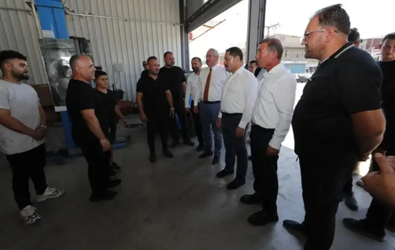 Masatlı İskenderun Madeni İşler Esnaf Ve Sanatkârlar Odası Başkanı Metin Ordulu’yu Ziyaret Etti.