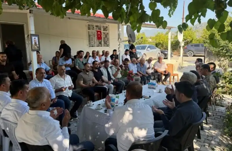 AK Parti Genel Başkan Yardımcısı Hüseyin Yayman Samandağ’a Taziye Ziyareti