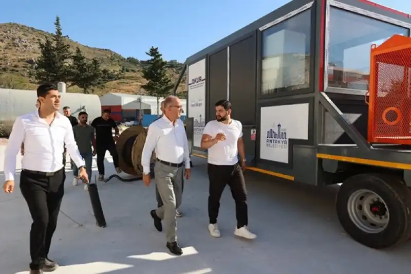 Başkan Yapar, Yeni Sanayi Sitesi’ndeki çalışmaları Inceledi