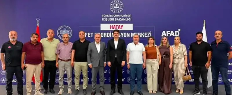 MEMUR-SEN Hatay'dan Vali Yardımcısı Yıldırım'a Ziyaret