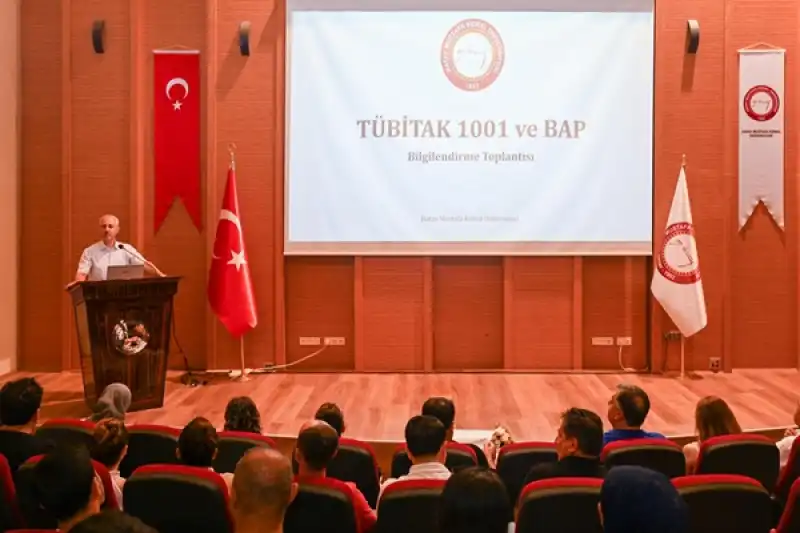 HMKÜ’de BAP Ve TÜBİTAK 1001 Projeleri Bilgilendirme Toplantısı Düzenlendi