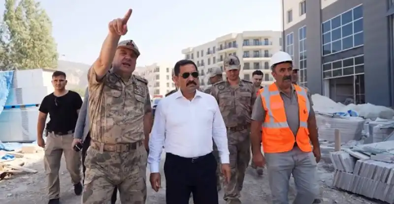 Vali Masatlı Defne'deki Jandarma Yatırımını Inceledi