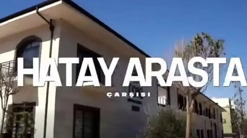 Antakya’da Arasta Çarşısı Hizmete Açıldı