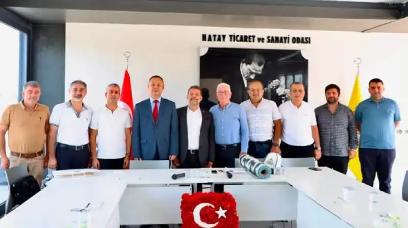 Büyükelçisi’nden Hatay TSO’ya Ziyaret