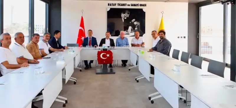 Büyükelçisi’nden Hatay TSO’ya Ziyaret