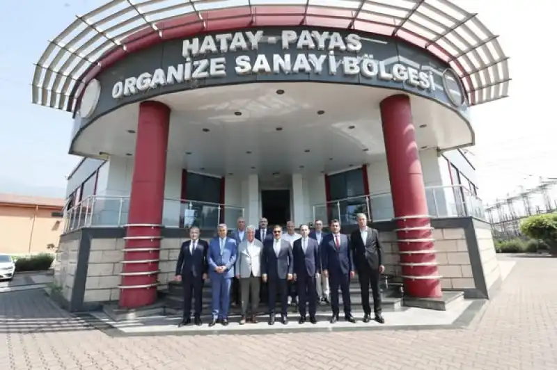 Vali Masatlı Payas OSB’yi Ziyaret Etti