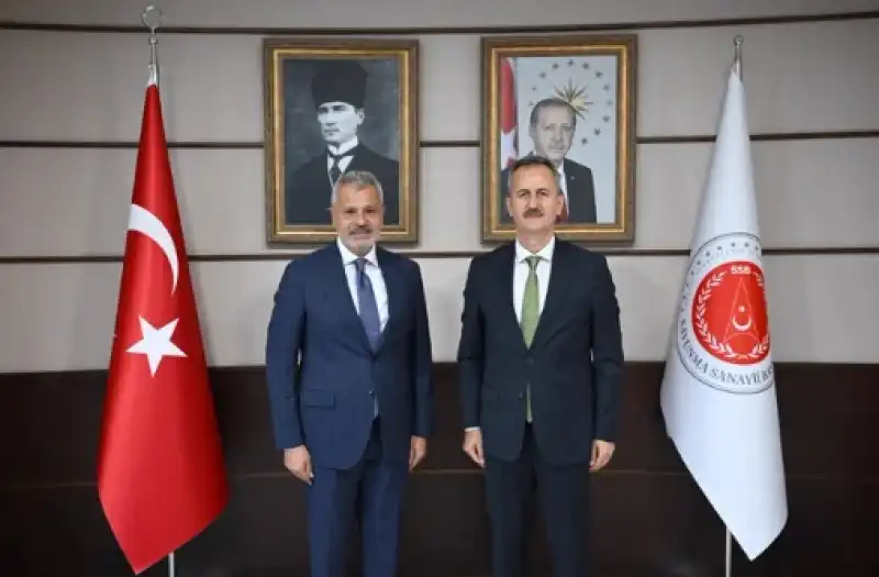 Başkan Öntürk’ten Savunma Sanayii Başkanlığına Ziyaret