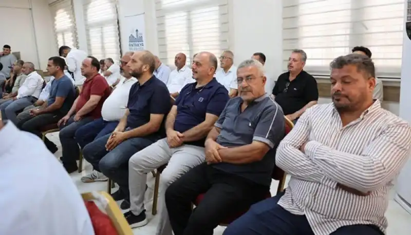 Yeşildal, Muhtarların Taleplerini Dinledi