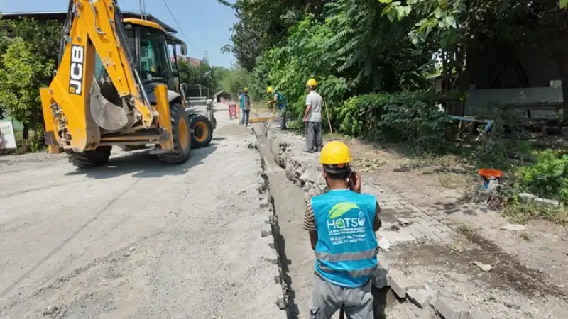Dörtyol’da 297 Bin Metresi Içme Suyu Hattı Tamamlandı