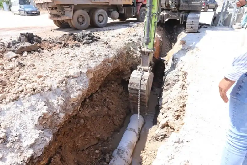 Tayfur Sökmen Mahallesi’nde Kanalizasyon çalışmaları Hız Kazandı