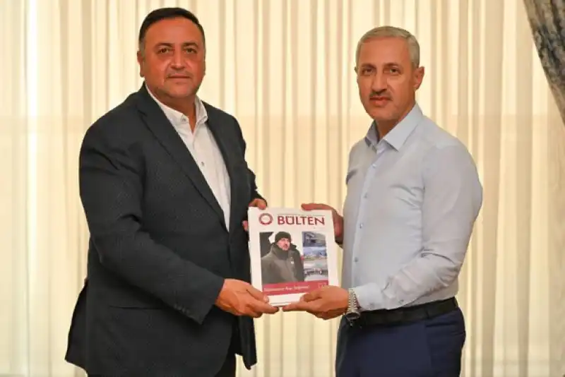 Hatay Gazeteciler Birliği Cemiyetinden Rektöre Ziyaret