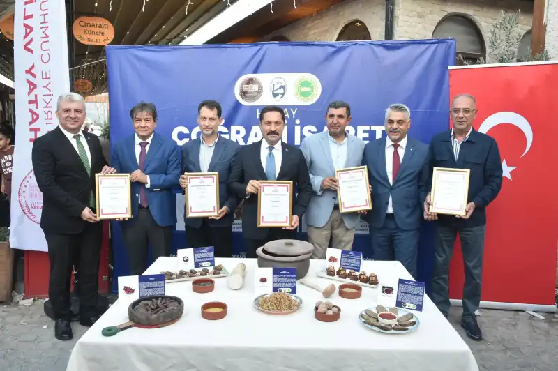 Coğrafi Işaret Alan 5 ürün Antakya Gastronomi Çarşısında Tanıtıldı