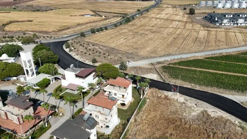 Arsuz Gökmeydan’da 2 Bin 550 M’lik Yol Beton Asfaltla Yenilendi