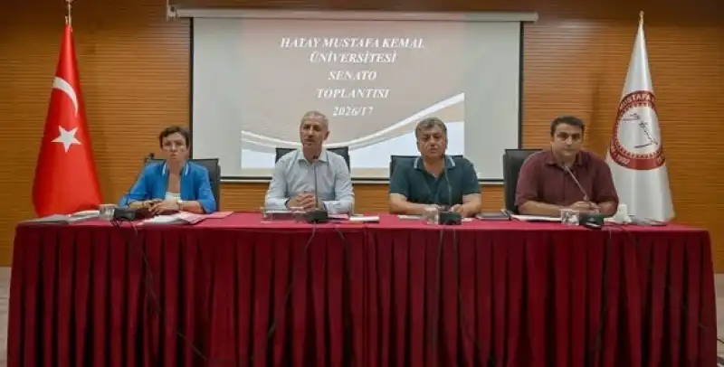 Yeniden İnşa Edilen Antakya Meslek Yüksekokulu Senato Toplantısına Ev Sahipliği Yaptı