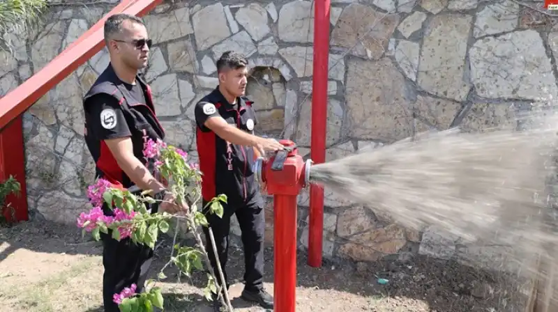 HBB Itfaiyesinden Otel Ve Yurtlarda Sıkı Denetim 