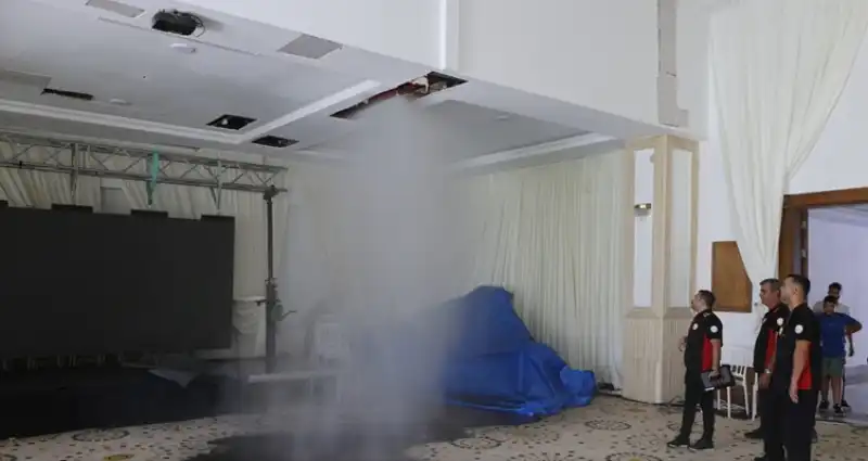 HBB Itfaiyesinden Otel Ve Yurtlarda Sıkı Denetim