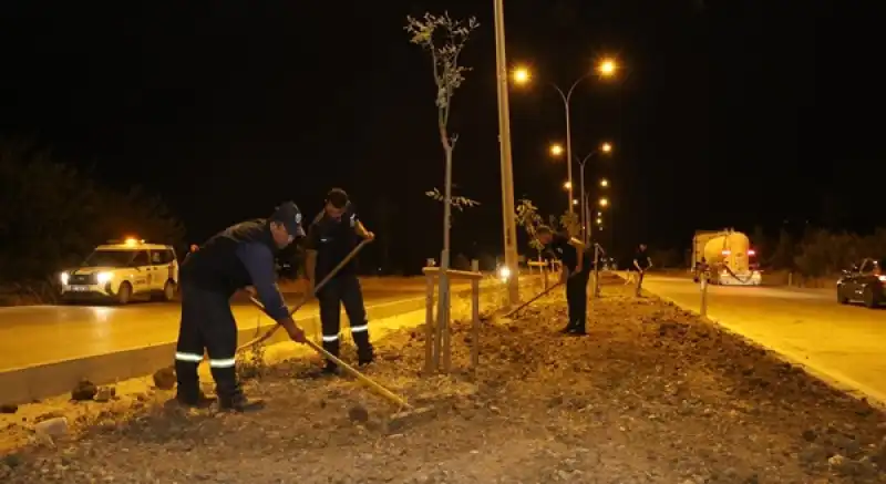 HBB’den Topboğazı – Kırıkhan Refüjünde çalışmalar