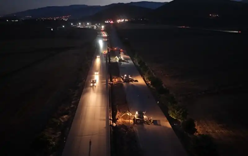 HBB’den Topboğazı – Kırıkhan Refüjünde çalışmalar