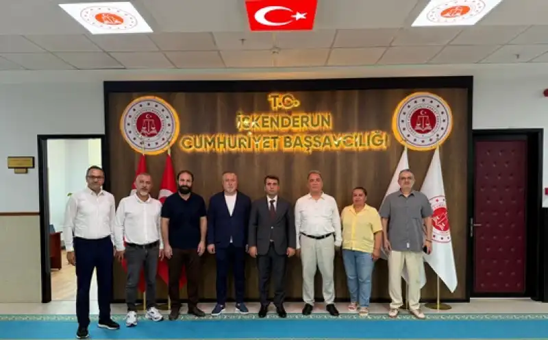 İGC Yönetiminden Başsavcı Burak Öztürk’e Hayırlı Olsun Ziyareti