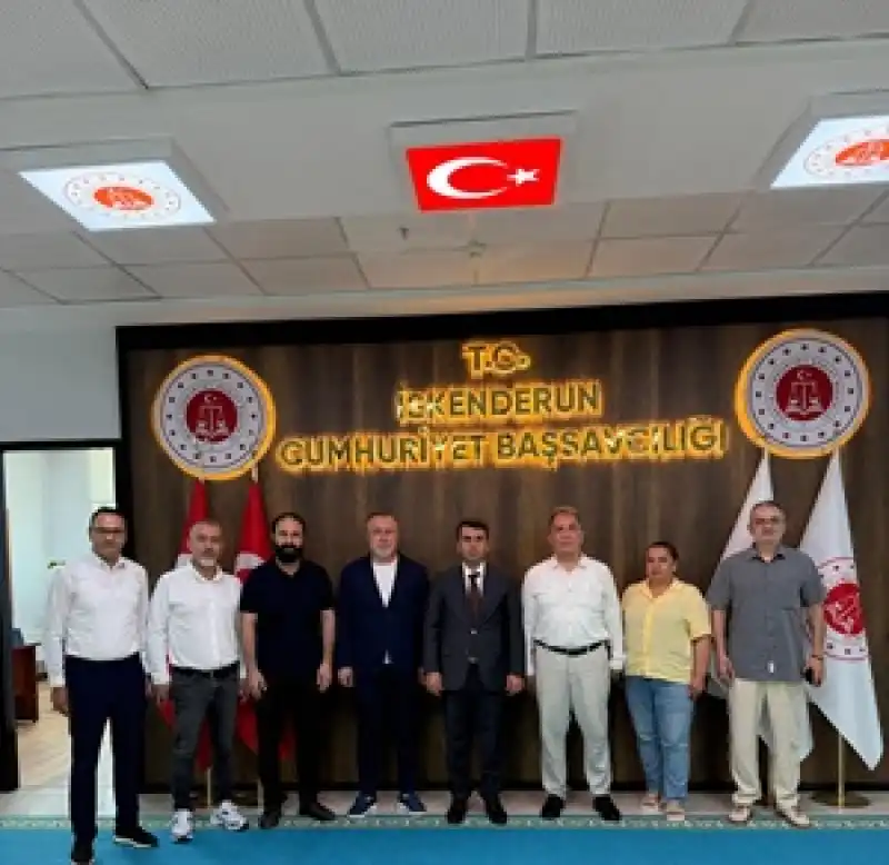 İGC Yönetiminden Başsavcı Burak Öztürk’e Hayırlı Olsun Ziyareti