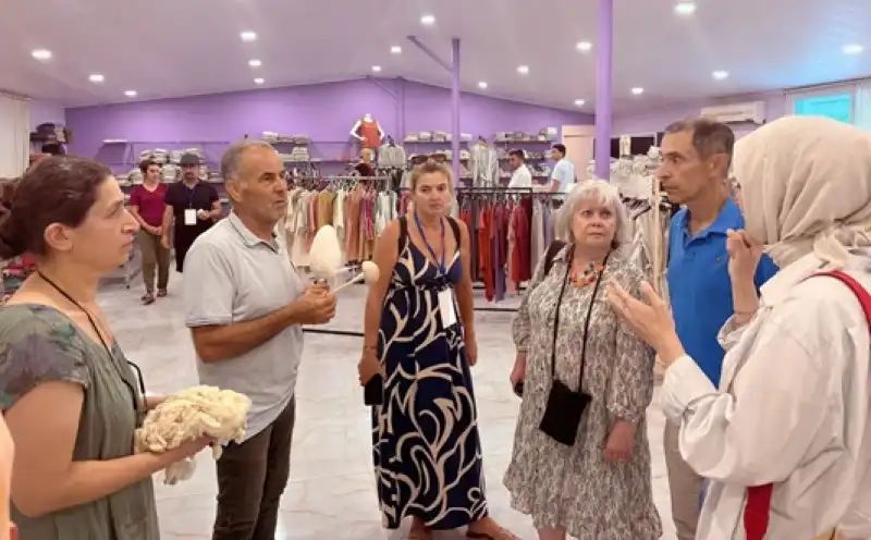 İpekçiliğin Yaşayan Hazinesi Emel Duman’a Ziyaret