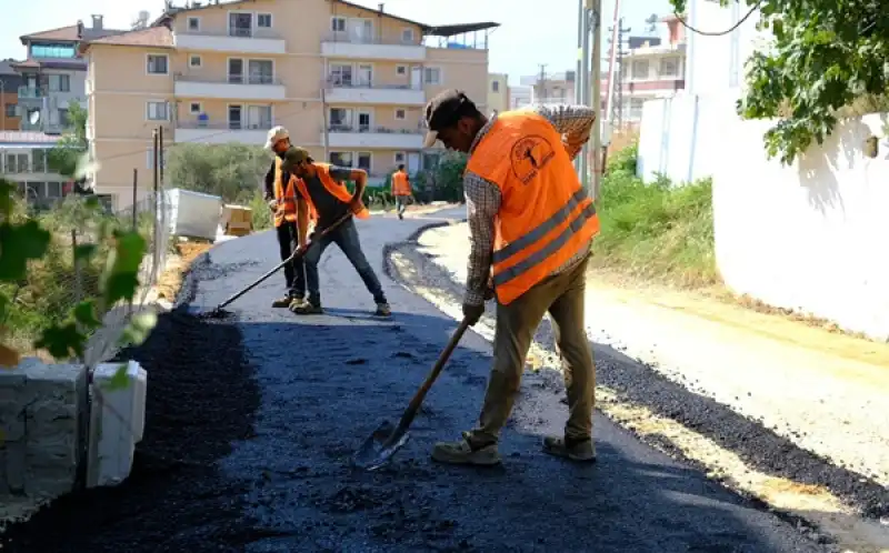 Özgün: Defne’de Asfalt çalışmaları Durmayacak