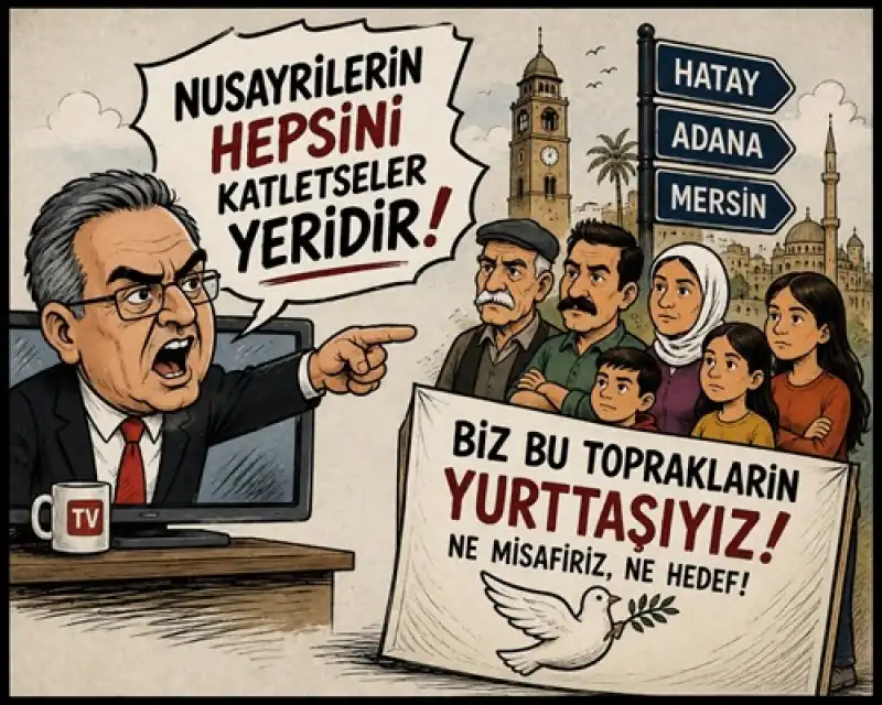 “Nusayrilerin Hepsi” Derken Bizi De Mi Katlettiniz, Kemal Bey!