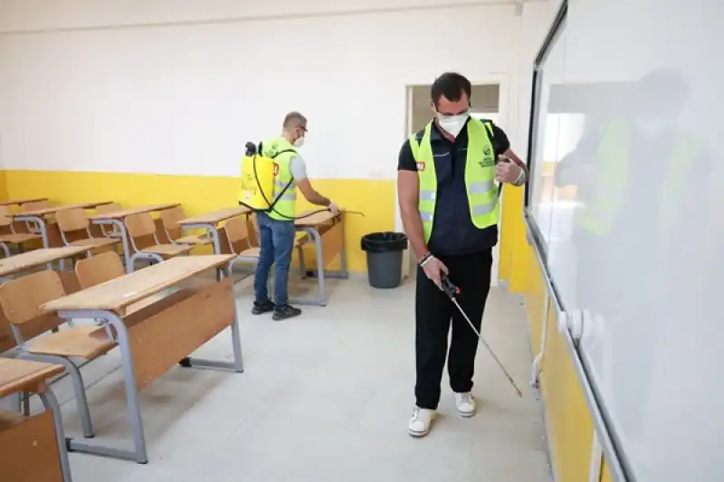 HBB’den Eğitim Yuvalarında Haşere Ve Vektörle Mücadele