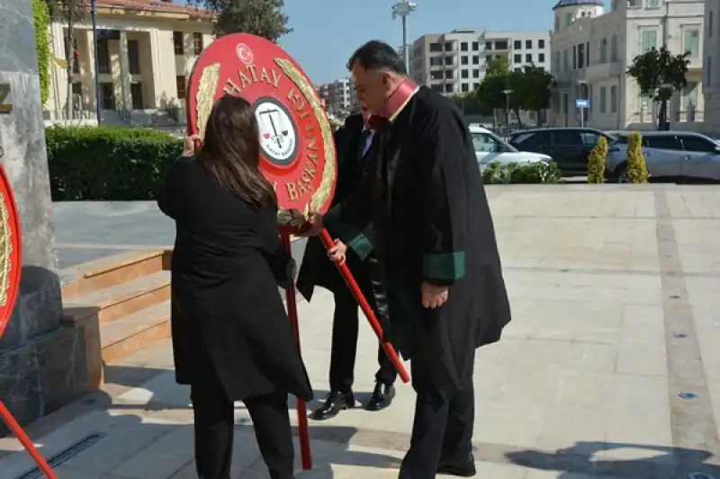 Hatay’da Yeni Adli Yıl Törenle Başladı
