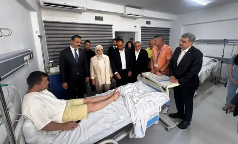 Yayman, KKTC’de Yaralıları Ziyaret Etti!