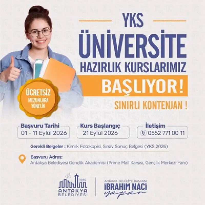 YKS Hazırlık Kurs Başvuruları Başladı
