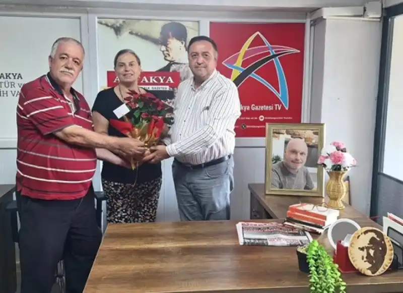 HBGC’den Antakya Gazetesi’ne 60. Yıl Ziyareti