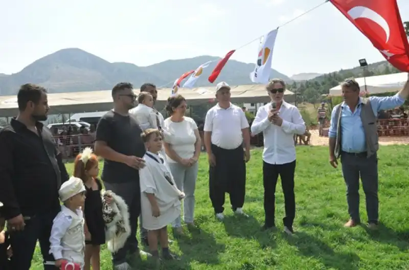 Aba Güreşi Kapsamında Güreş öncesi Sünnet Töreni Düzenlendi.